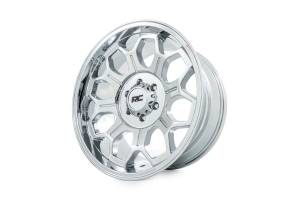 Rough Country Lift Kits & Suspension | 1350 Offroad - Rough Country Series 77 Wheel, One-Piece, Chrome, 20x10-in, 6x135, 25mm Offset - 77202517C - Image 4