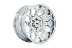 Rough Country Lift Kits & Suspension | 1350 Offroad - Rough Country Series 77 Wheel, One-Piece, Chrome, 20x10-in, 6x135, 25mm Offset - 77202517C - Image 5
