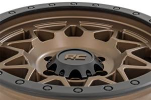 Rough Country Lift Kits & Suspension | 1350 Offroad - Rough Country Series 78 Wheel, Simulated Beadlock, Bronze/Black, 17x8.5-in, 6x135, 0mm Offset - 78170917 - Image 5