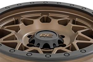 Rough Country Lift Kits & Suspension | 1350 Offroad - Rough Country Series 78 Wheel, Simulated Beadlock, Bronze/Black, 18x9-in, 8x170, 0mm Offset - 78180911 - Image 5