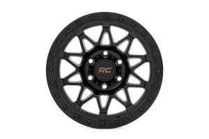 Rough Country Lift Kits & Suspension | 1350 Offroad - Rough Country Series 78 Wheel, Simulated Beadlock, Black, 18x9-in, 6x135, 0mm Offset - 78180917B - Image 2