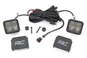 Rough Country Lift Kits & Suspension | 1350 Offroad - Rough Country Spectrum LED Light Bar, Cowl Mount, 2-in, Pair - 80062 - Image 1