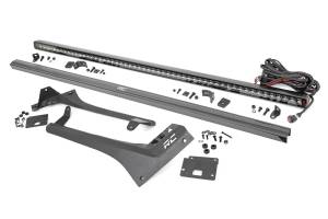 Rough Country Lift Kits & Suspension | 1350 Offroad - Rough Country Spectrum LED Light Bar, Upper, Windshield Mount, with 50-in Single Row - 80065 - Image 1