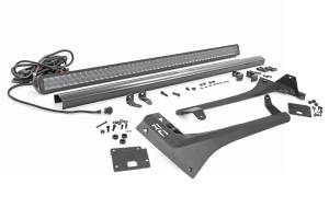 Rough Country Lift Kits & Suspension | 1350 Offroad - Rough Country Spectrum LED Light Bar, Upper, Windshield Mount, with 50-in Dual Row - 80069 - Image 1
