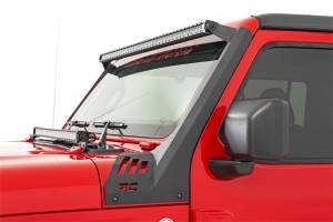 Rough Country Lift Kits & Suspension | 1350 Offroad - Rough Country Spectrum LED Light Bar, Upper, Windshield Mount, with 50-in Dual Row - 80069 - Image 2
