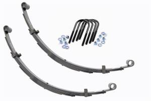 Rough Country Lift Kits & Suspension | 1350 Offroad - Rough Country Leaf Spring, Rear, 4-in, 21.25-in Length, 9.5-in Uncompressed Arch - 8042KIT - Image 1