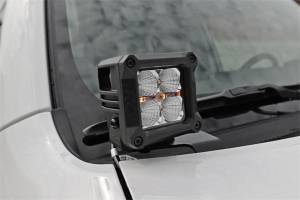 Rough Country Lift Kits & Suspension | 1350 Offroad - Rough Country Spectrum LED Light Bar, Ditch Mount, 2-in Spot, Pair - 80796 - Image 3