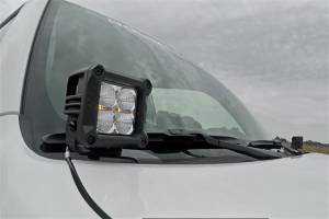 Rough Country Lift Kits & Suspension | 1350 Offroad - Rough Country Spectrum LED Light Bar, Ditch Mount, 2-in Spot, Pair - 80796 - Image 2