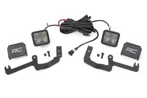 Rough Country Lift Kits & Suspension | 1350 Offroad - Rough Country Spectrum LED Light Bar, Ditch Mount, 2-in Spot, Pair - 80841 - Image 1