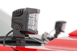 Rough Country Lift Kits & Suspension | 1350 Offroad - Rough Country Spectrum LED Light Bar, Ditch Mount, 2-in Spot, Pair - 80841 - Image 4