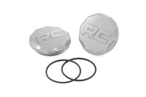Rough Country Lift Kits & Suspension | 1350 Offroad - Rough Country Ball Joint Caps, Polished Aluminum, for Rough Country Control Arms, Pair - 81178 - Image 1