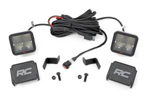 Rough Country Lift Kits & Suspension | 1350 Offroad - Rough Country Spectrum LED Light Bar, Ditch Mount, 2-in Spot, Pair - 82028 - Image 1