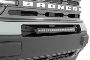 Rough Country Lift Kits & Suspension | 1350 Offroad - Rough Country Spectrum LED Light Bar, Bumper Mount, 20-in Single Row - 82036 - Image 4