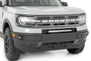 Rough Country Lift Kits & Suspension | 1350 Offroad - Rough Country Spectrum LED Light Bar, Bumper Mount, 20-in Single Row - 82036 - Image 6