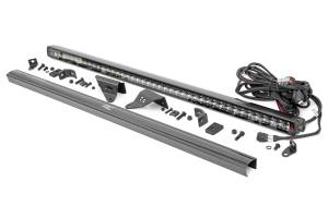 Rough Country Lift Kits & Suspension | 1350 Offroad - Rough Country Spectrum LED Light Bar, Upper, Windshield Mount, with 40-in Single Row - 82041 - Image 1