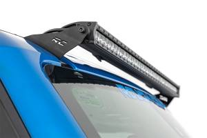 Rough Country Lift Kits & Suspension | 1350 Offroad - Rough Country Spectrum LED Light Bar, Upper, Windshield Mount, with 40-in Single Row - 82041 - Image 6