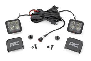 Rough Country Lift Kits & Suspension | 1350 Offroad - Rough Country Spectrum LED Light Bar, Ditch Mount, 2-in, Pair, Spot Pattern - 82047 - Image 1
