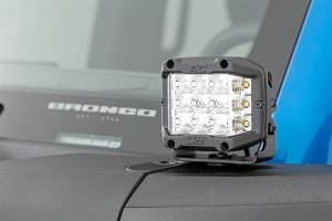 Rough Country Lift Kits & Suspension | 1350 Offroad - Rough Country Spectrum LED Light Bar, Ditch Mount, 2-in, Pair, Spot Pattern - 82047 - Image 5
