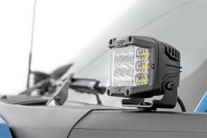 Rough Country Lift Kits & Suspension | 1350 Offroad - Rough Country Spectrum LED Light Bar, Ditch Mount, 2-in, Pair, Spot Pattern - 82047 - Image 6
