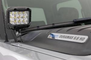 Rough Country Lift Kits & Suspension | 1350 Offroad - Rough Country Spectrum LED Light Bar, Ditch Mount, 2-in, Pair, Spot - 82059 - Image 4
