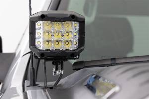 Rough Country Lift Kits & Suspension | 1350 Offroad - Rough Country Spectrum LED Light Bar, Ditch Mount, 2-in, Pair, Spot - 82059 - Image 5