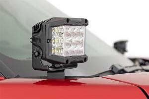 Rough Country Lift Kits & Suspension | 1350 Offroad - Rough Country Spectrum LED Light Bar, Ditch Mount, 2-in, Pair, Spot - 82071 - Image 5