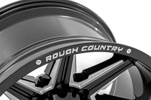 Rough Country Lift Kits & Suspension | 1350 Offroad - Rough Country One-Piece Series 91 Wheel, 20x12 [8x170], 3600 lbs. Load Capacity - 91201211M - Image 5