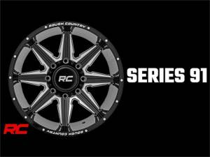 Rough Country Lift Kits & Suspension | 1350 Offroad - Rough Country One-Piece Series 91 Wheel, 20x12 [6x135], 2600 lbs. Load Capacity - 91201217M - Image 1