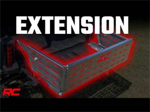 Rough Country Lift Kits & Suspension | 1350 Offroad - Rough Country Tailgate Extension, Black Powder Coated - 92057 - Image 5