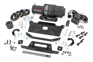 Rough Country Lift Kits & Suspension | 1350 Offroad - Rough Country Winch Mounting Plate, with RS4500S Winch - 92061 - Image 1