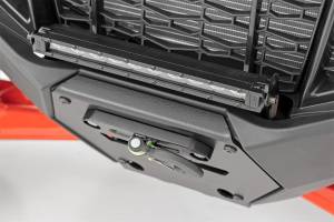Rough Country Lift Kits & Suspension | 1350 Offroad - Rough Country Winch Mounting Plate, with RS6500S Winch, LED Light - 92064 - Image 3