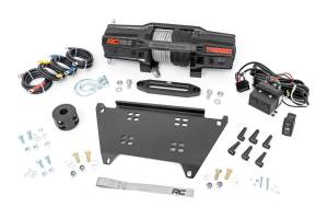 Rough Country Lift Kits & Suspension | 1350 Offroad - Rough Country Winch Mounting Plate, with RS6500S Winch - 92066 - Image 1