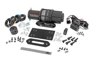 Rough Country Lift Kits & Suspension | 1350 Offroad - Rough Country Winch Mounting Plate, with RS4500S Winch - 92071 - Image 1