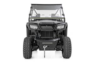 Rough Country Lift Kits & Suspension | 1350 Offroad - Rough Country Winch Mounting Plate, 10-in, Black Slimline, Winch Mount Only - 92078 - Image 4