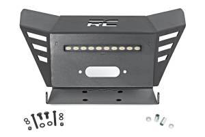 Rough Country Lift Kits & Suspension | 1350 Offroad - Rough Country Winch Mounting Plate, 10-in, Black Slimline, Winch Mount Only - 92078 - Image 7