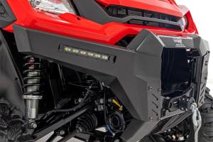Rough Country Lift Kits & Suspension | 1350 Offroad - Rough Country Bumper Wings, 6-in, Black Series, LED Light Bar, Slim Line, Pair, Honda Pioneer 1000-6 [23-24] - 92088 - Image 2