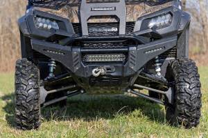 Rough Country Lift Kits & Suspension | 1350 Offroad - Rough Country Winch Mount System, 6500-LB Winch with Remote, UTV, Synthetic Rope - 92092 - Image 3