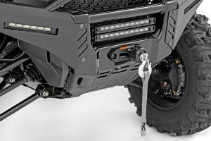 Rough Country Lift Kits & Suspension | 1350 Offroad - Rough Country Winch Mount System, 6500-LB Winch with Remote, UTV, Synthetic Rope - 92092 - Image 6