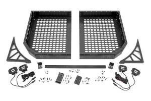 Rough Country Lift Kits & Suspension | 1350 Offroad - Rough Country Can-Am Cargo Rack, Rear, with Cube Lights - 93057 - Image 1