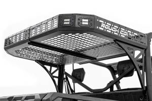 Rough Country Lift Kits & Suspension | 1350 Offroad - Rough Country Can-Am Cargo Rack, Rear, with Cube Lights - 93057 - Image 2