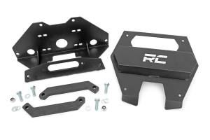 Rough Country Lift Kits & Suspension | 1350 Offroad - Rough Country Winch Mounting Plate, Winch Plate, Hardware - 93063 - Image 1