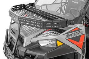 Rough Country Lift Kits & Suspension | 1350 Offroad - Rough Country Cargo Rack, Front, 53-in Length, 18-in Width, 4.25-in Height, HD, Steel - 93148 - Image 1