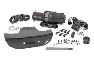 Rough Country Lift Kits & Suspension | 1350 Offroad - Rough Country Winch Mounting Plate, RS4500S - 93156 - Image 1