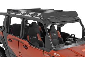 Rough Country Lift Kits & Suspension | 1350 Offroad - Rough Country Roof Rack System, 64-in Lenght x 49-in Width x 5.5-in Height, 250 Lbs, 40-in LED - 93170 - Image 2
