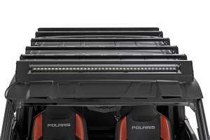 Rough Country Lift Kits & Suspension | 1350 Offroad - Rough Country Roof Rack System, 64-in Lenght x 49-in Width x 5.5-in Height, 250 Lbs, 40-in LED - 93172 - Image 4