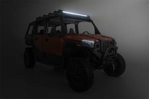 Rough Country Lift Kits & Suspension | 1350 Offroad - Rough Country Roof Rack System, 64-in Lenght x 49-in Width x 5.5-in Height, 250 Lbs, 40-in LED - 93172 - Image 5