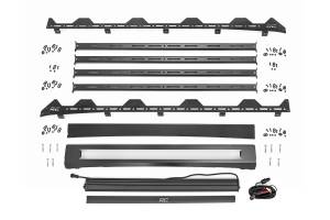 Rough Country Lift Kits & Suspension | 1350 Offroad - Rough Country Roof Rack System, 64-in Lenght x 49-in Width x 5.5-in Height, 250 Lbs, 40-in LED - 93172 - Image 6