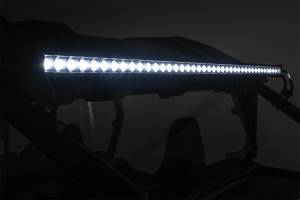 Rough Country Lift Kits & Suspension | 1350 Offroad - Rough Country LED Light Bar Kit, Rear, 40-in, Single Row, Spectrum Series, Polaris RZR 1000XP4 - 93184 - Image 5