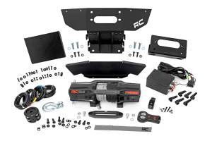 Rough Country Lift Kits & Suspension | 1350 Offroad - Rough Country Winch Mounting Plate, Winch Plate, with RS6500S Winch - 93206 - Image 1