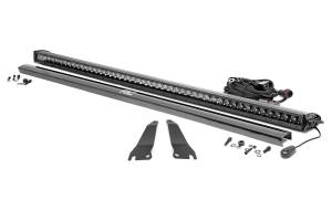 Rough Country Lift Kits & Suspension | 1350 Offroad - Rough Country LED Light Bar Kit, 50-in, Cage Mount, Black, Single Row - 94015 - Image 1